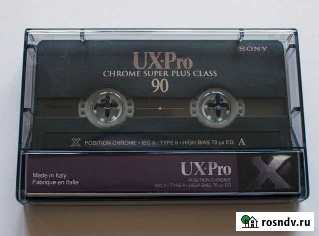Sony UX-PRO бу,TDK D90 новая пленка, Аудиокассета Челябинск - изображение 1