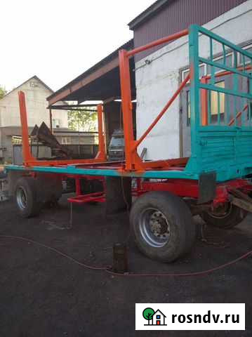 Прицеп лесовоз (сортиментовоз) МАЗ 837810-020, 1991 Ачинск - изображение 1