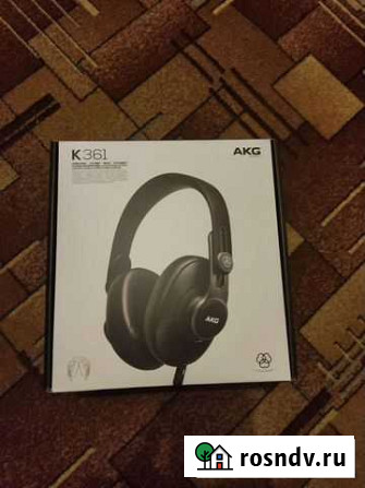 Наушники AKG K361 новые запечатанные Балашиха - изображение 1