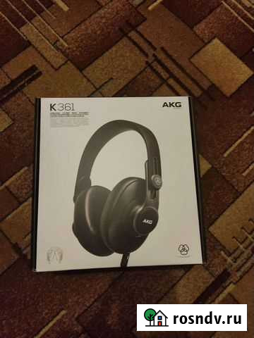 Наушники AKG K361 новые запечатанные Балашиха - изображение 1