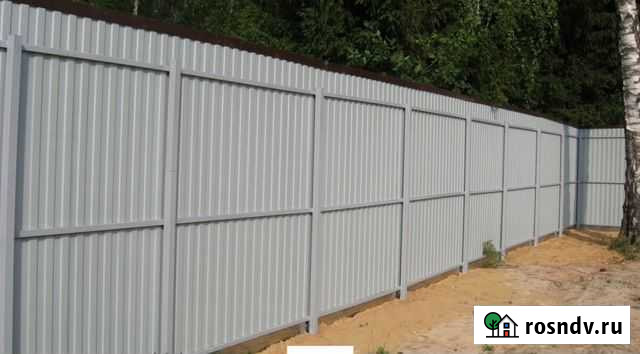 Заборы из профнастила под ключ Видное - изображение 1