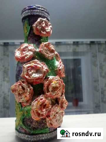 Декупаж бутылок Учалы - изображение 1