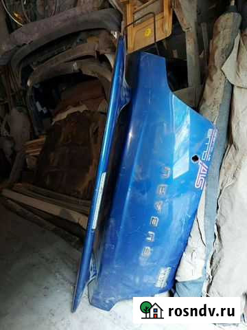 Крышка багажника subaru impreza Новосибирск - изображение 1