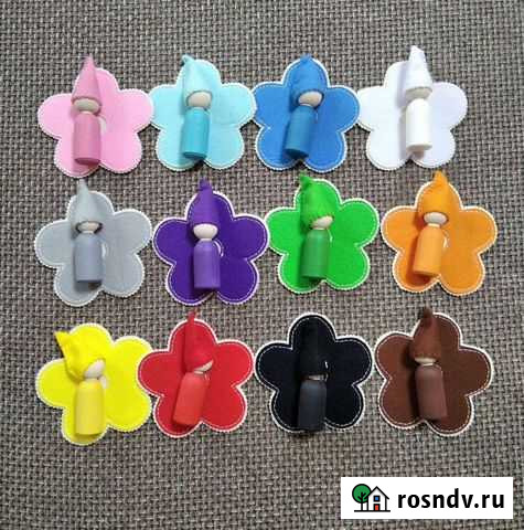 Деревянные Гномики в колпаках Омск - изображение 1