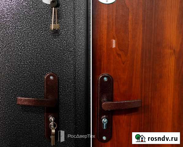 Дверь входная металлическая антивандальная. Завод Серпухов - изображение 1