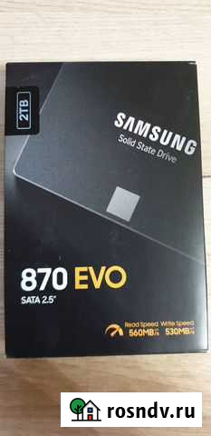 Продам SSD Samsung 870 EVO 2Tb Ачинск - изображение 1