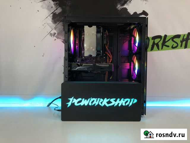 Игровой пк Ryzen 5 2600 с видеокартой GTX 1060 Омск - изображение 1