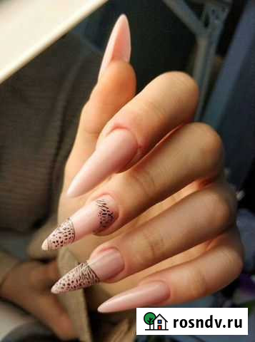 Укрепление ногтей, наращивание ногтей, педикюр Барнаул - изображение 1