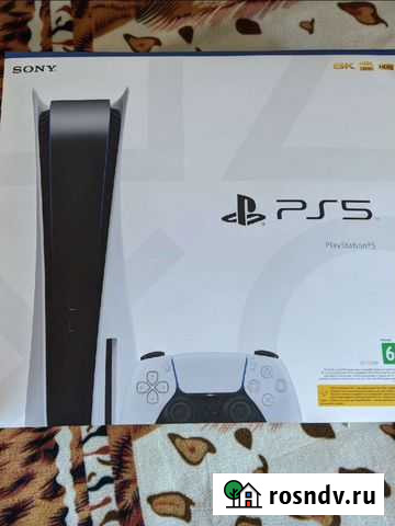Новая Sony playstation 5 825Гб + доп. геймпад + 36 Иркутск - изображение 1