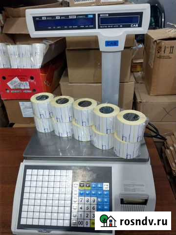 Термоэтикетки для весов 58х40 Красноярск - изображение 1