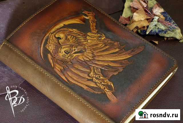 Блокнот, ежедневник. Кожа. Hand Made Иркутск - изображение 1
