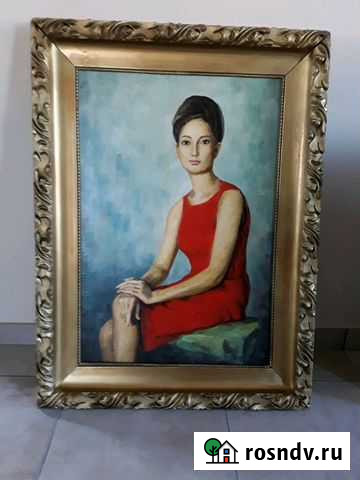 Картина Девушка 70 - х Светлогорск - изображение 1