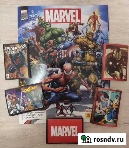 Наклейки panini Марвел 80 лет Волгоград - изображение 1