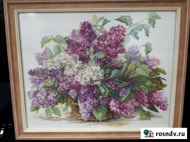 Картина вышитая крестом Тюмень - изображение 1