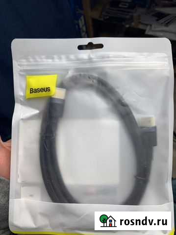 Baseus hdmi кабель 1м 4K 60Гц Санкт-Петербург - изображение 1