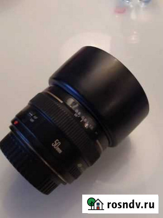 Объектив canon 50 1.4 Новосибирск - изображение 1