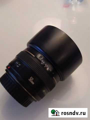 Объектив canon 50 1.4 Новосибирск - изображение 1