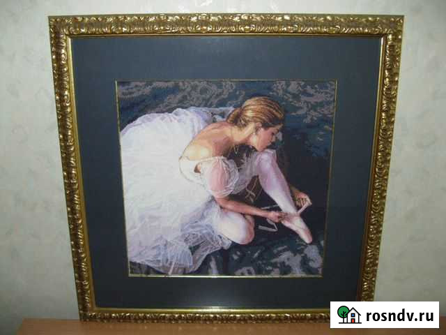 Красота балерины. Вышивка крестом Железногорск - изображение 1