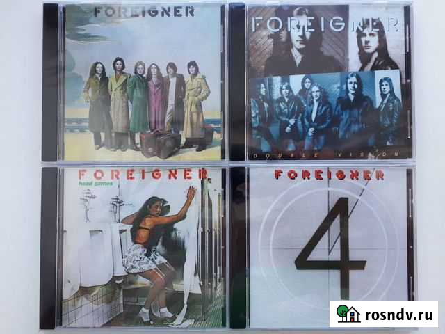 CD диски Foreigner, Loverboy Октябрьский - изображение 1