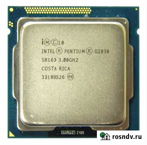Процессор Intel Pentium G2030 Хабаровск - изображение 1