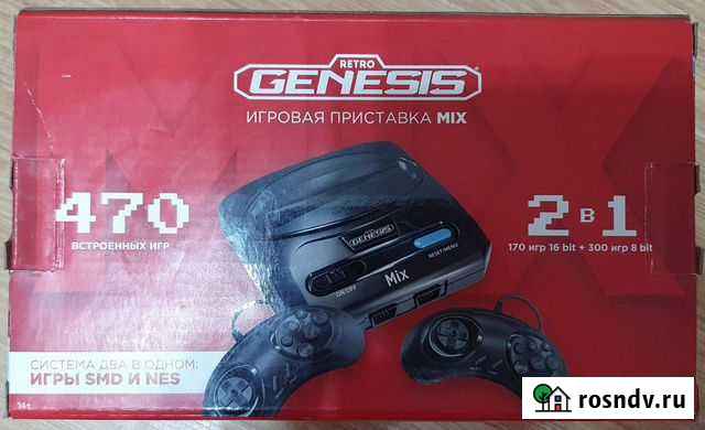 Retro Genesis Mix (470 игр) sega + dendy новая Протвино - изображение 1