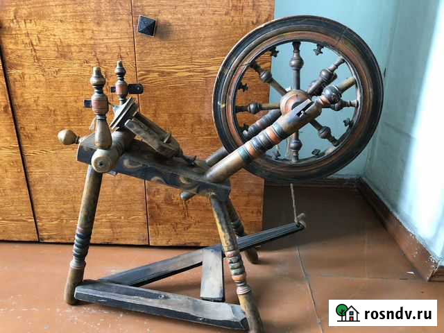 Прялка деревянная старинная Улан-Удэ - изображение 1