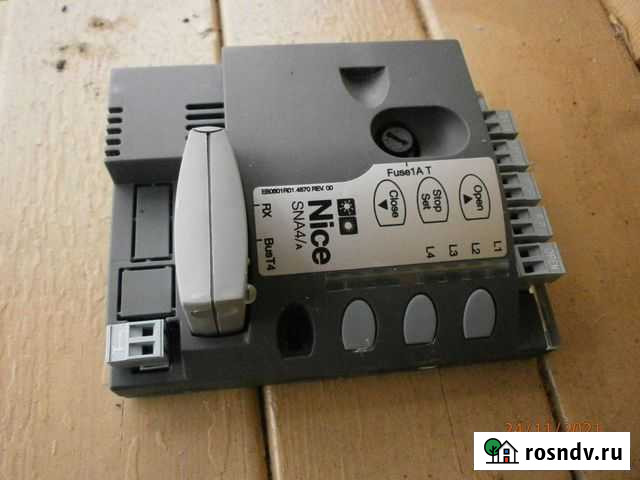 Блок управления гаражных ворот nice SN-6041 Калининград - изображение 1