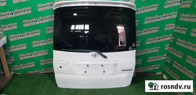 Дверь багажника Toyota Funcargo NCP20 2nzfe 2001 Биробиджан - изображение 1