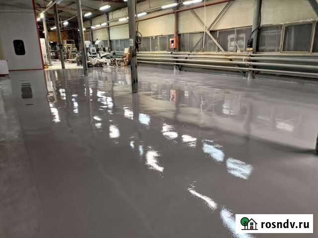 Наливные полимерные полы Набережные Челны - изображение 1