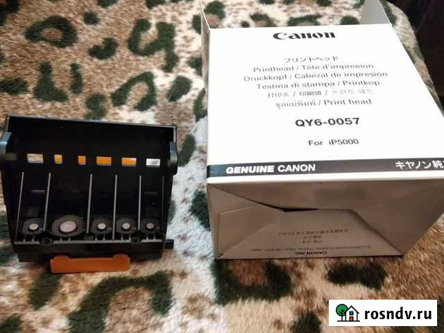 QY6-0057 Печатающая головка принтера Canon IP5000 Москва - изображение 1