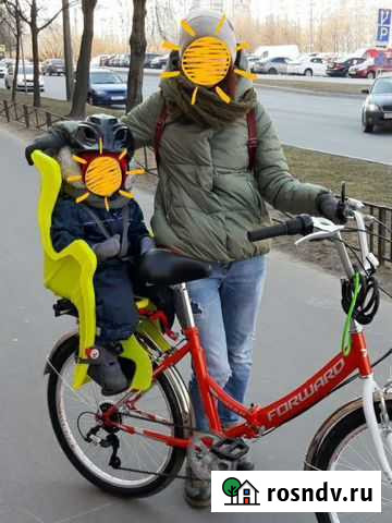 Кресло детское на багажник велосипеда Санкт-Петербург - изображение 1