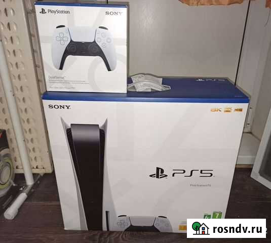 Sony PlayStation 5 запечатанная DualSense+PSPlus Москва - изображение 1