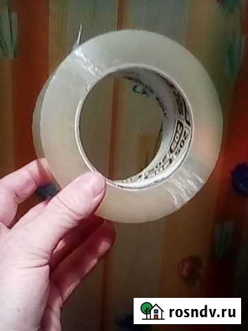 Скотч ново ролл 205 дл.150 метров прозрачный Санкт-Петербург - изображение 1