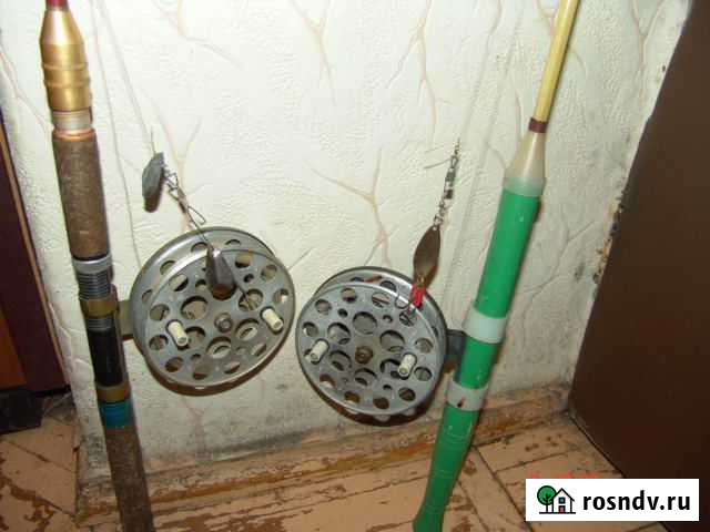 Катушки рыболовные,СССР 2 шт Санкт-Петербург - изображение 1