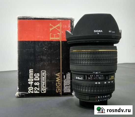 Объектив sigma для nikon Москва - изображение 1