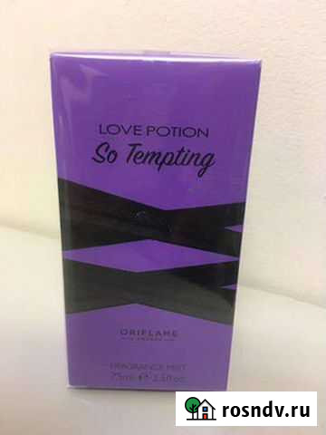 Парфюмированный спрей для тела love potion oriflam Омск - изображение 1