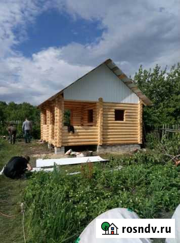 Сруб Баня 6м на 6м с верандой Ульяновск - изображение 1