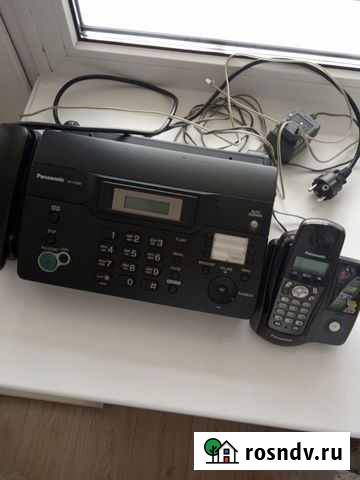Факс panasonic с дополнительной базой Красноярск - изображение 1