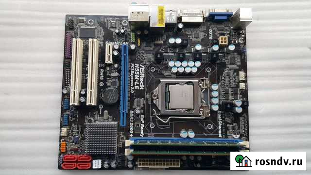 Комплект S-1156 H55+Core i3 560+DDR3 4Gb Ростов-на-Дону - изображение 1