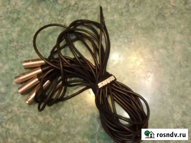 Кабель для вокальных микрофонов Пушкино - изображение 1