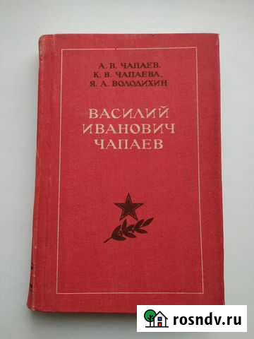 Книга Чапаев. СССР Лесной - изображение 1