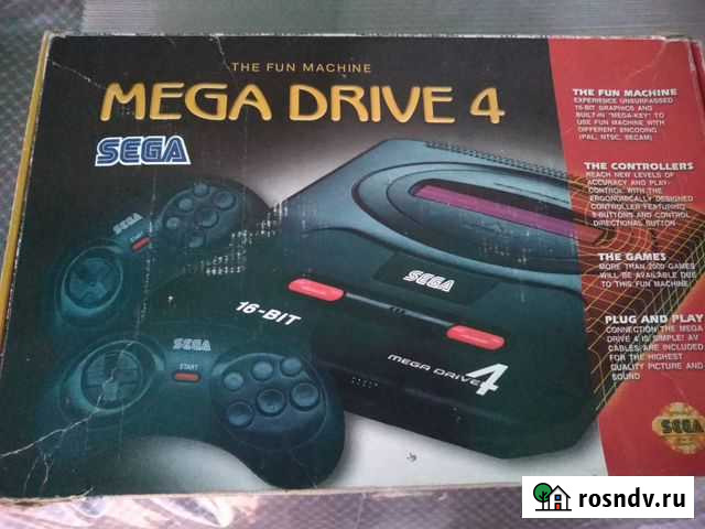 Sega magadrive4 + 10 игр Воронеж - изображение 1