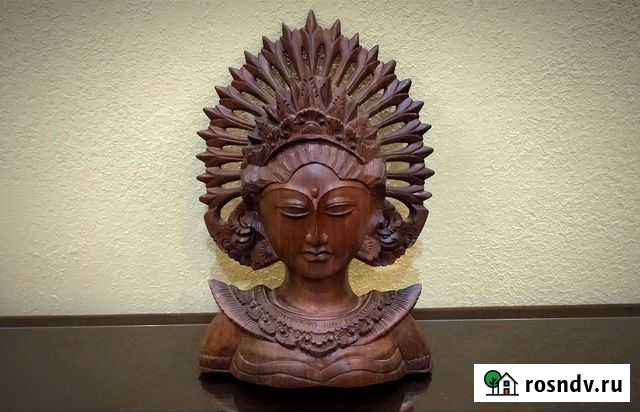 Винтажный деревян.бюст Клунгкунг Калининград - изображение 1