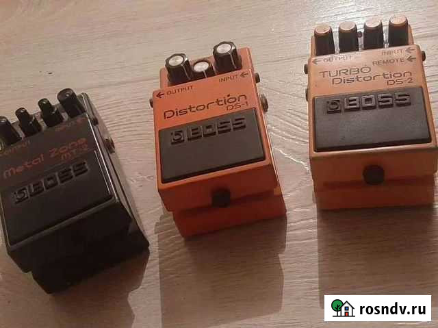 Педали эффектов Boss Грозный - изображение 1