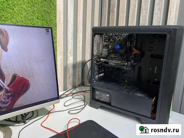 Игровой PC Ryzen 5 1500x/8gb DDR4/SSD500gb/GT1030 Воронеж - изображение 1