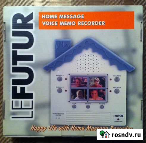 Семейный альбом звуковых сообщений LeFuture Москва - изображение 1