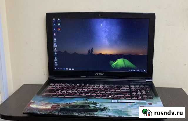 Mlegion MSI i7 8750/10GB/GTX1050Ti/1000GB/15.6 IPS Новосибирск - изображение 1