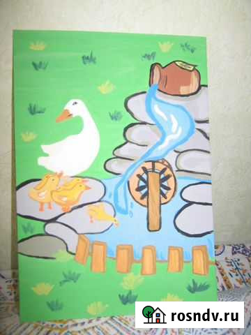 Рисунок акварелью Воронеж - изображение 1