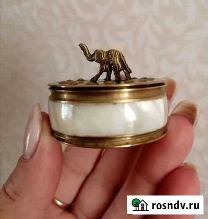 Шкатулка таблетница латунь Челябинск - изображение 1