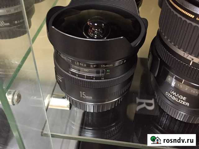 Объектив FishEye Canon 15mm/2.8 Краснодар - изображение 1